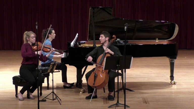 Brahms: Clarinet Trio, Opus 114 (arr. Viola, Cello, Piano)